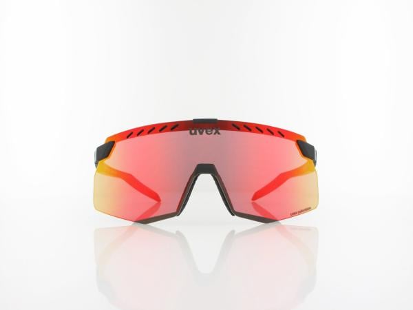 UVEX | pace stage S CV S533073 2287 140 | black matt / colorvision mirror red