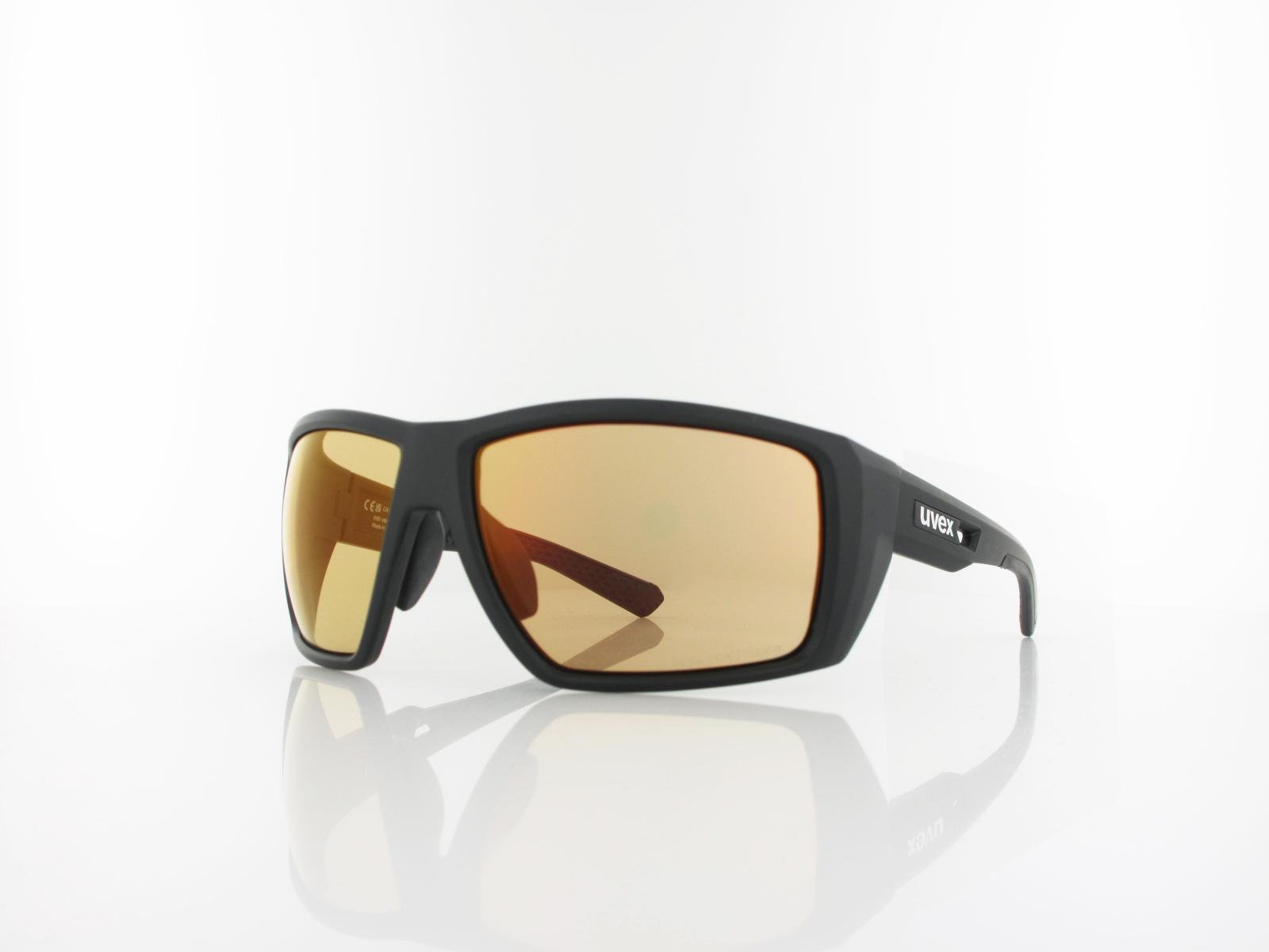UVEX | mtn venture CV V S533075 2206 65 | black matt / colorvision litemirror red