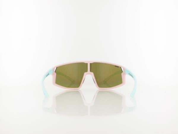 UVEX | skyryse jr. S533076 3716 125 | pink-green matt / mirror pink