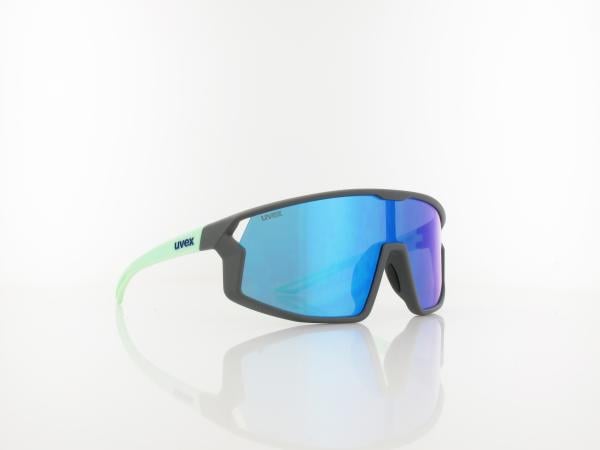 UVEX | skyryse jr. S533076 5716 125 | grey-green matt / mirror blue