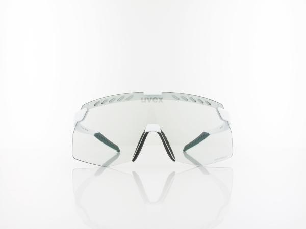 UVEX | pace stage S V S533084 8807 141 | white matt / variomatic litemirror green