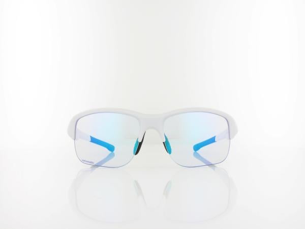 UVEX | RXc 4200 2000 62 | white matt / blue mirror vario brown