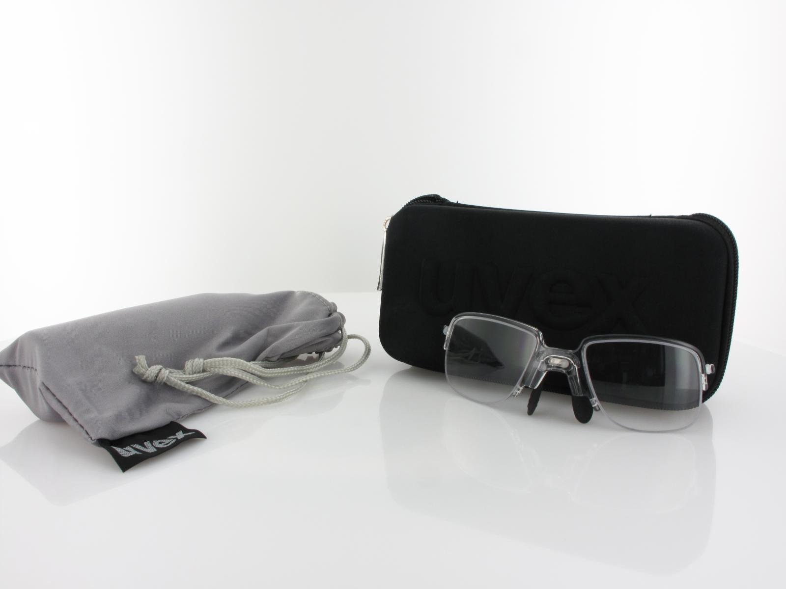 UVEX | RXs 4300 1200 9037 135 | black matt / grey - blue mirror