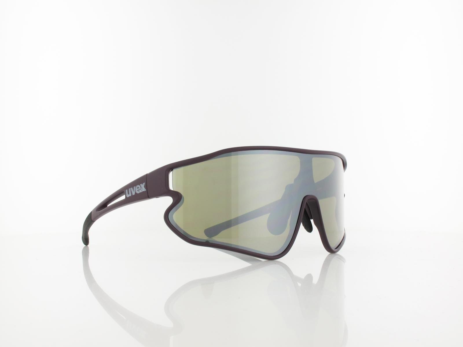 UVEX | RXs 4301 CV 3900 9055 135 | plum matt / colorvision nature - silver mirror