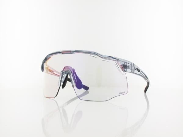 UVEX | RXs 4302 V 1525 165 | grau transparent / variomatic grau rotspiegel