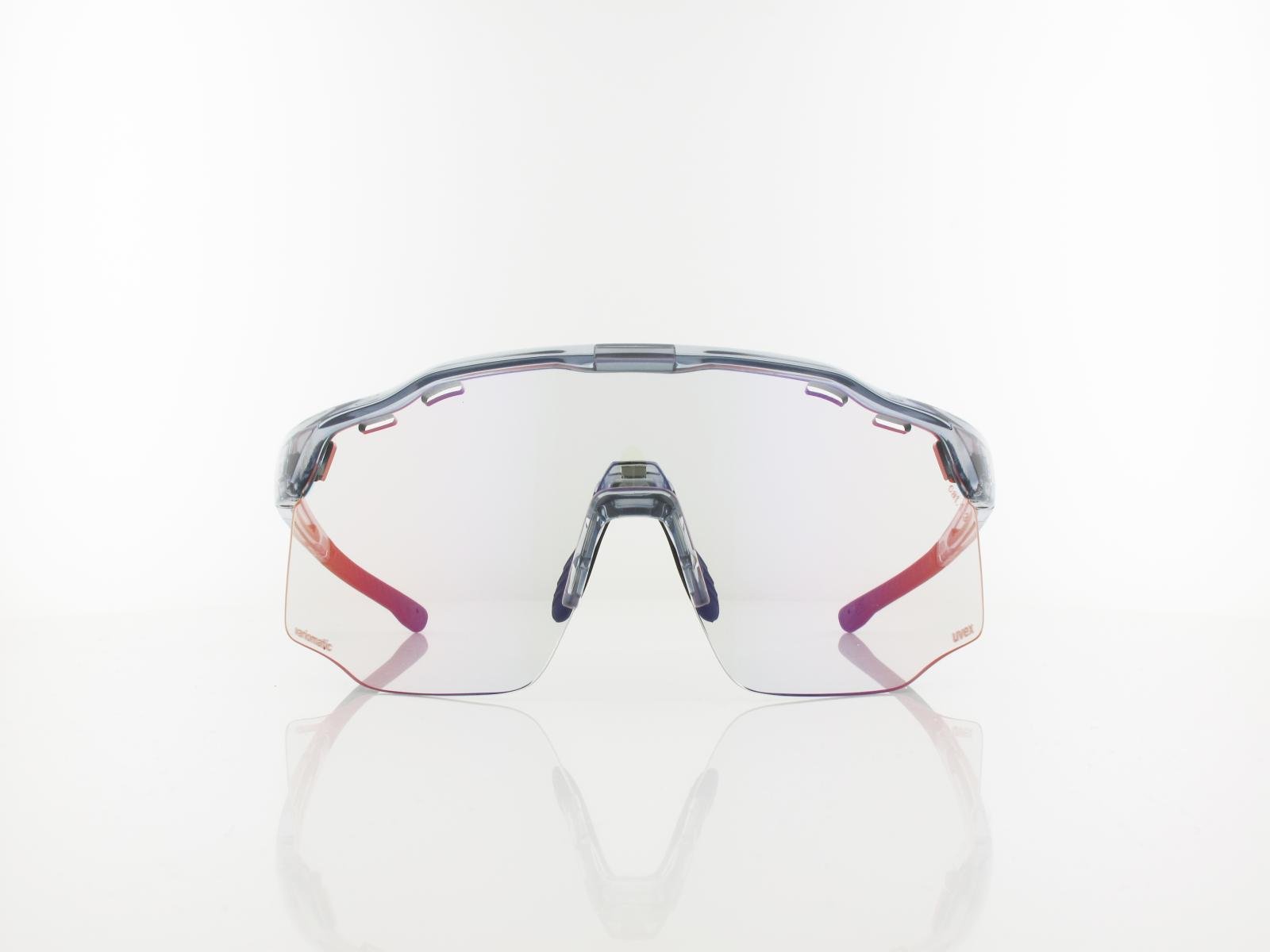UVEX | RXs 4302 V 1525 165 | grau transparent / variomatic grau rotspiegel