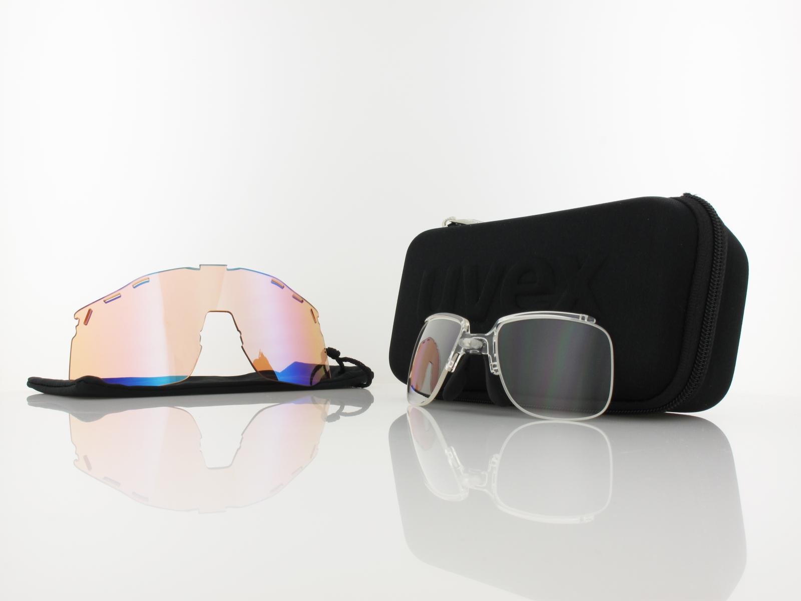 UVEX | RXs 4302 V 1525 165 | grau transparent / variomatic grau rotspiegel