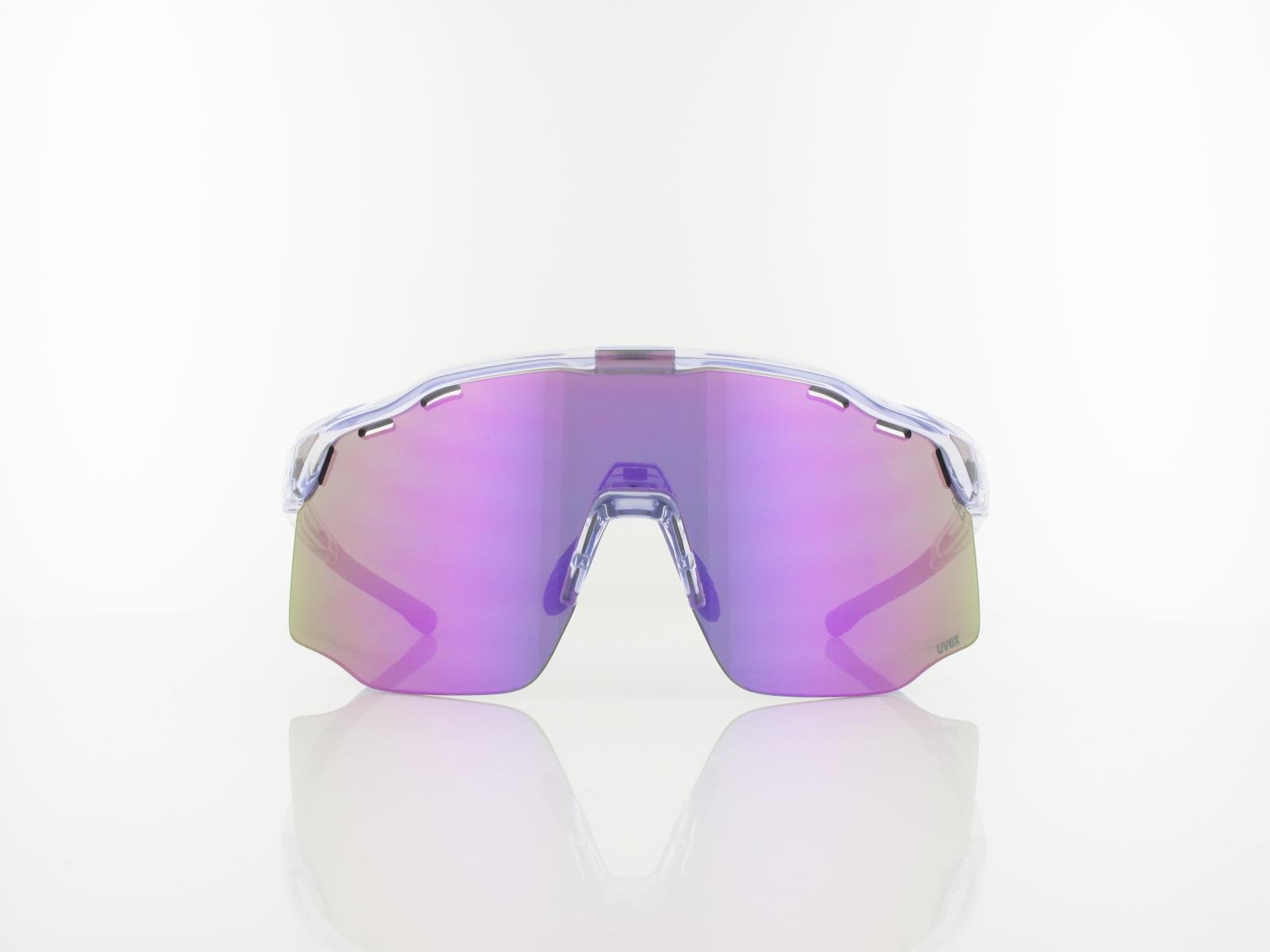 UVEX | RXs 4302 9060 2900 165 | lavender transparent / lavender mirror - orange