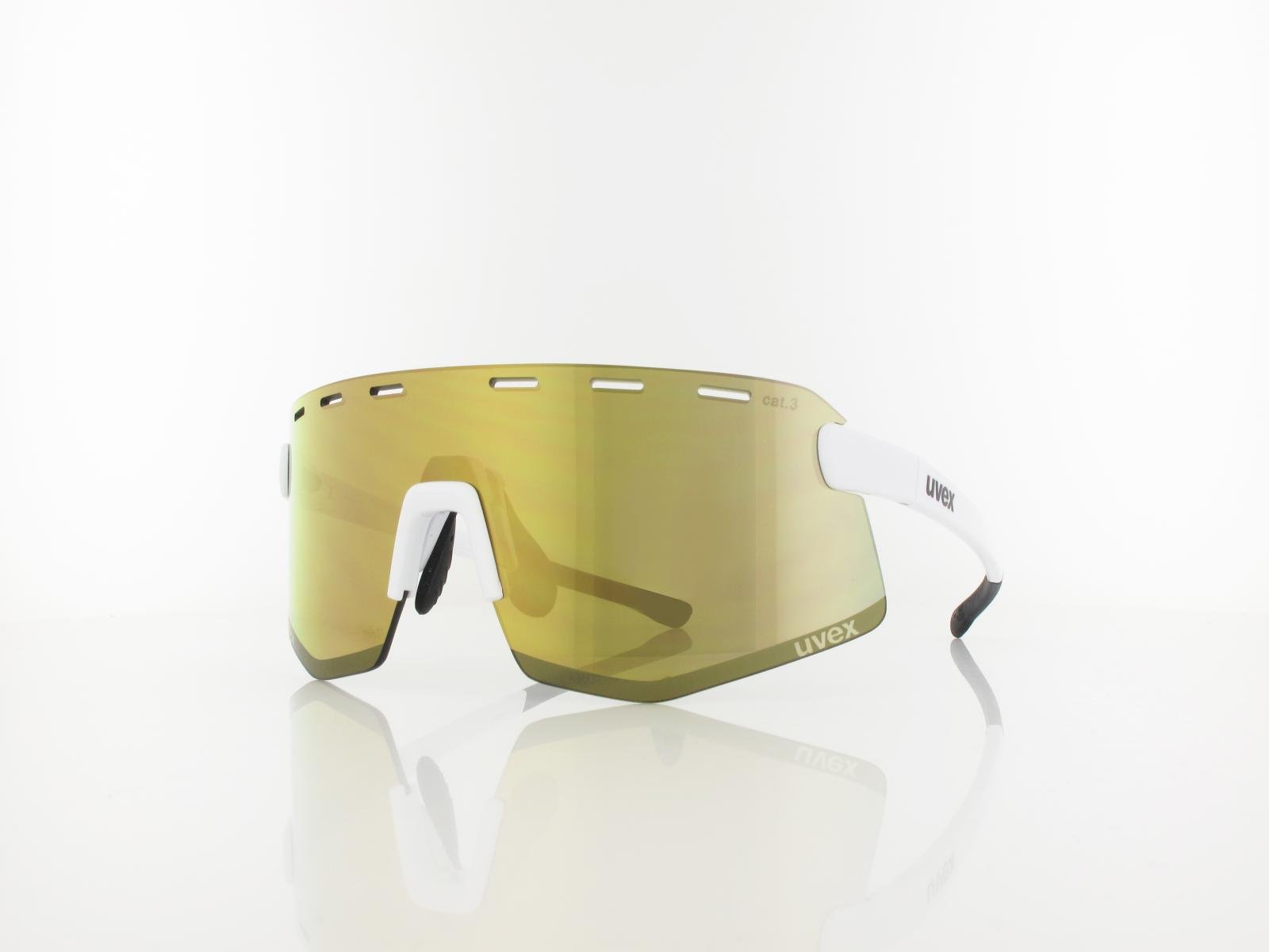 UVEX | RXs 4303 CV 2000 164 | weiß glänzend / colorvision nature goldspiegel