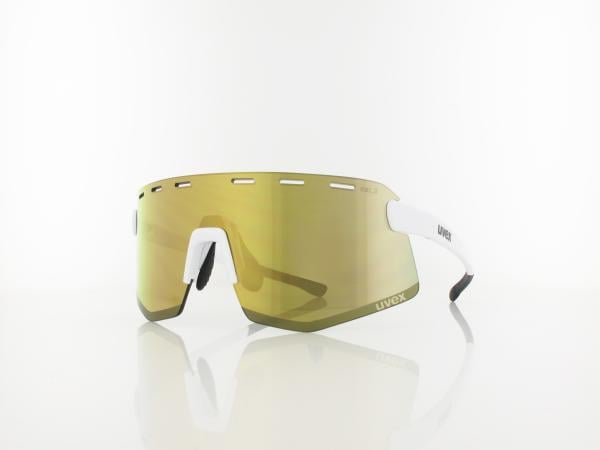 UVEX | RXs 4303 CV 2000 164 | weiß glänzend / colorvision nature goldspiegel