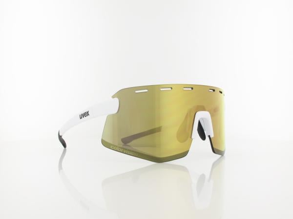 UVEX | RXs 4303 CV 2000 164 | weiß glänzend / colorvision nature goldspiegel