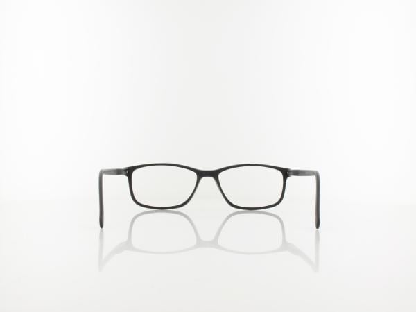 Brilando | BLF51 BLUE-UV Fertiglesebrille | matt black | +3,50