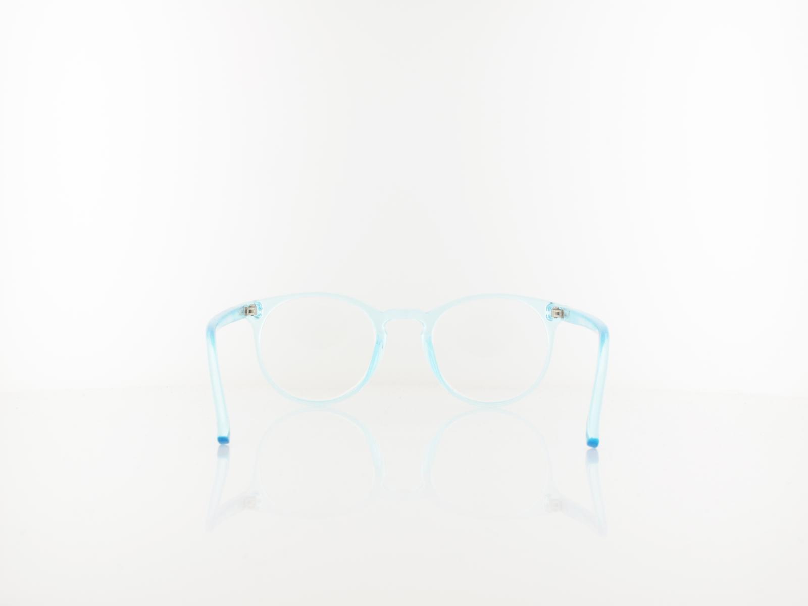 Brilando | HMR55A Fertiglesebrille | clear blue | +1,00