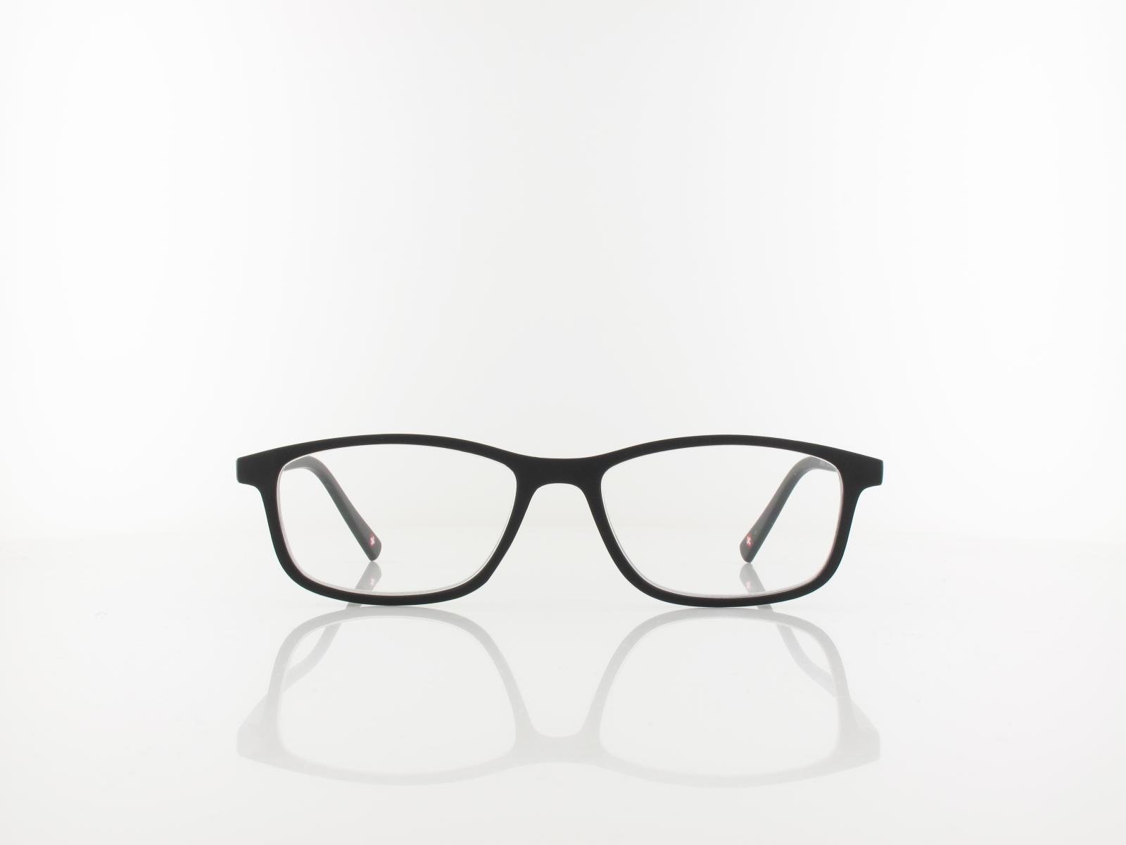 Brilando | MR51 Fertiglesebrille | matt black | +1,00