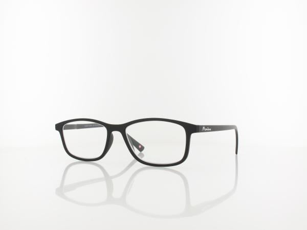 Brilando | MR51 Fertiglesebrille | matt black | +2,50