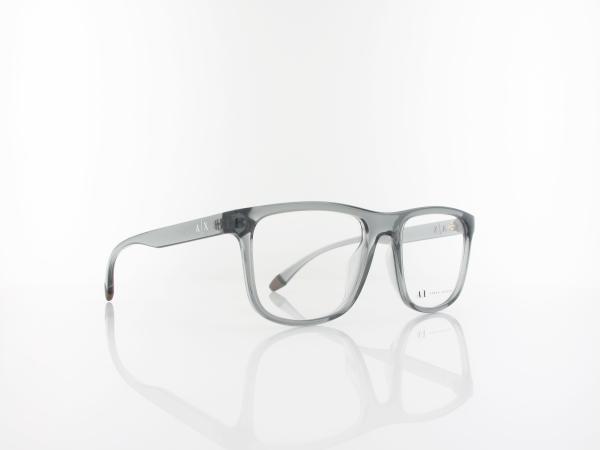 Armani Exchange | AX3101U 8334 55 | shiny transparent grey