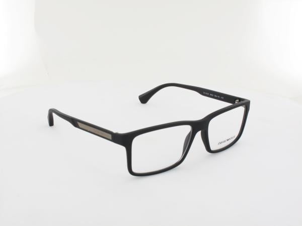 Emporio Armani | EA3038 5063 56 | black rubber