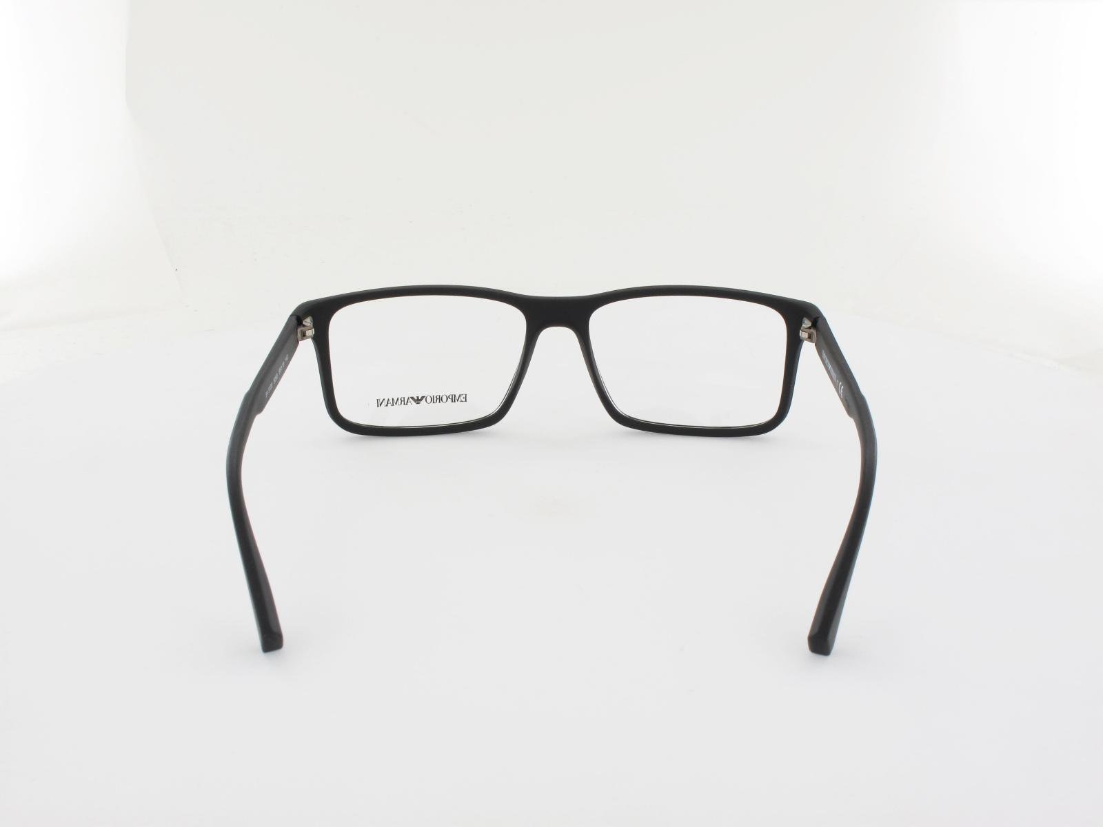 Emporio Armani | EA3038 5063 56 | black rubber