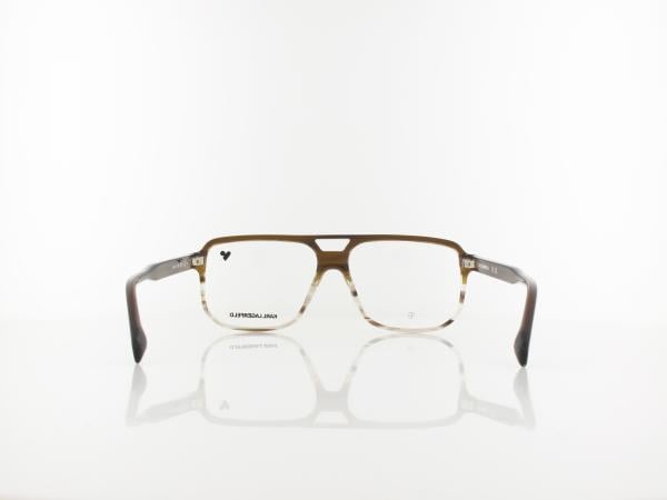 Karl Lagerfeld | KL6156 246 58 | brown striped brown