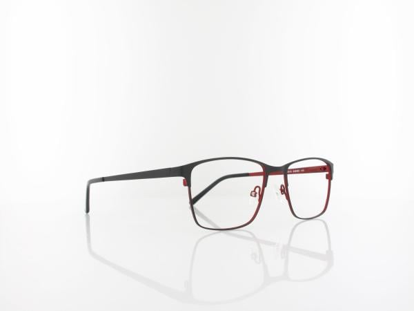 Brilando Premium | B2510 53 | schwarz rot matt