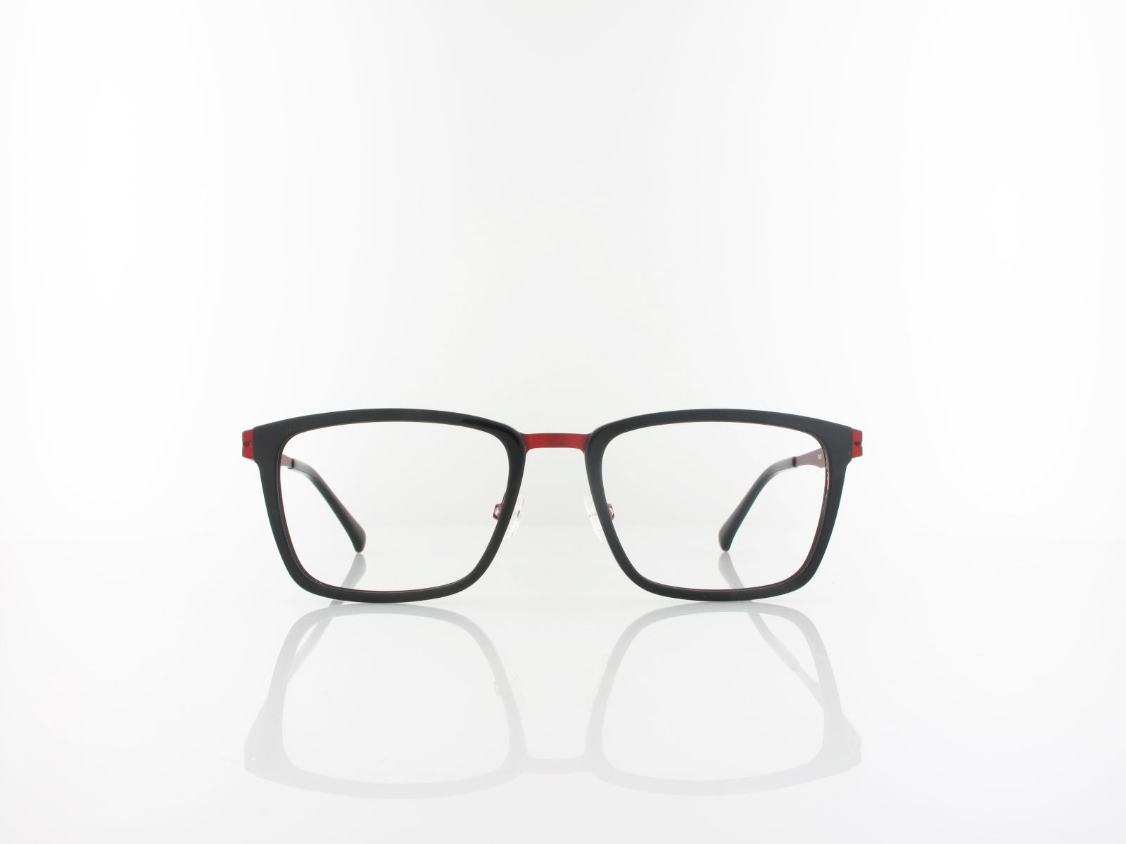 Brilando | Premium F2430 51 | schwarz dunkelrot