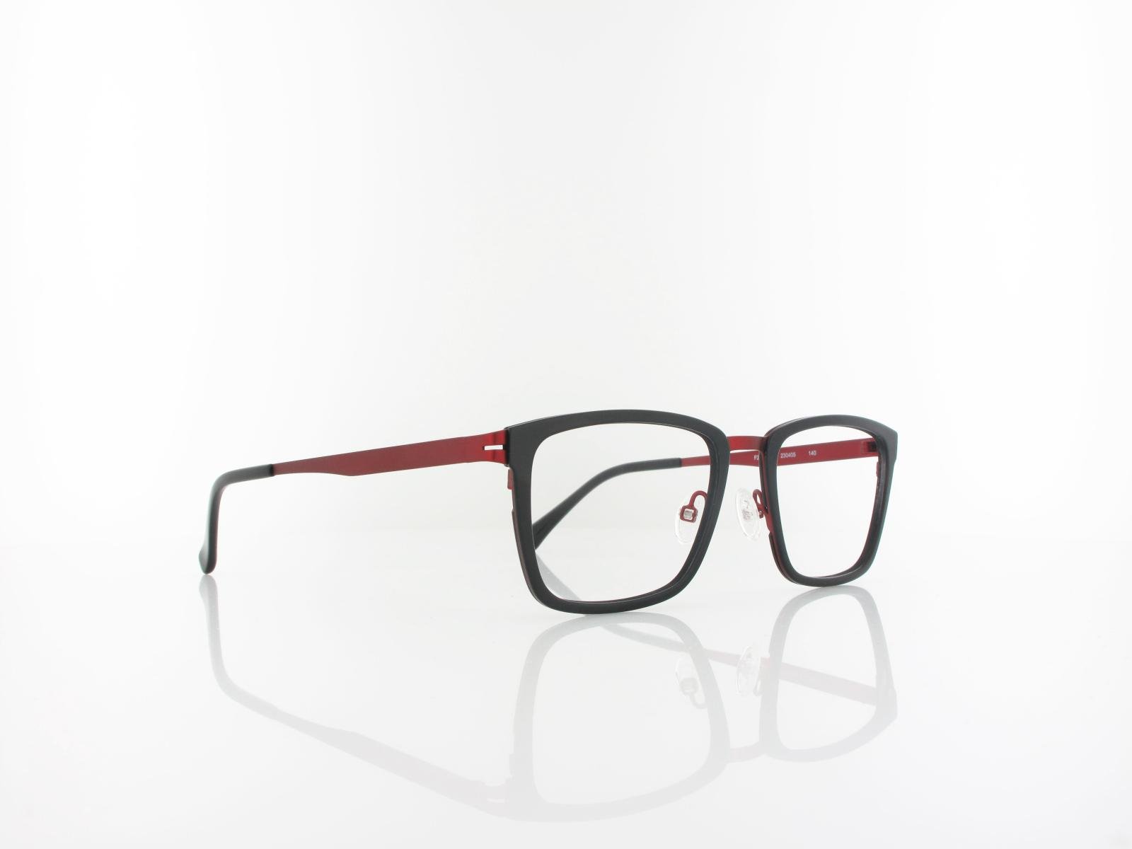 Brilando | Premium F2430 51 | schwarz dunkelrot