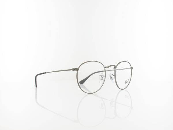 Ray Ban | Round Metal RX3447V 2620 47 | matte gunmetal