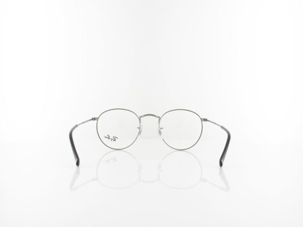 Ray Ban | Round Metal RX3447V 2620 47 | matte gunmetal