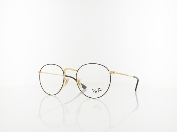 Ray Ban | Round Metal RX3447V 2991 50 | black on arista
