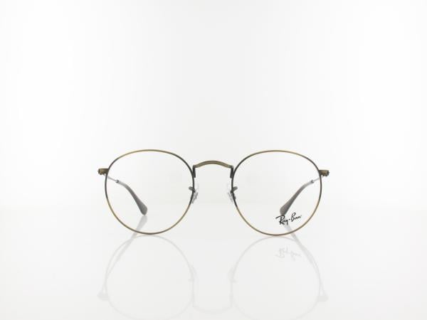 Ray Ban | Round Metal RX3447V 3117 50 | antique gold