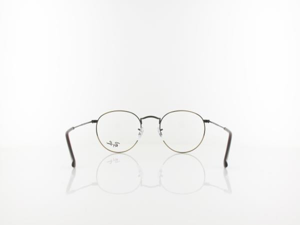 Ray Ban | Round Metal RX3447V 3117 50 | antique gold