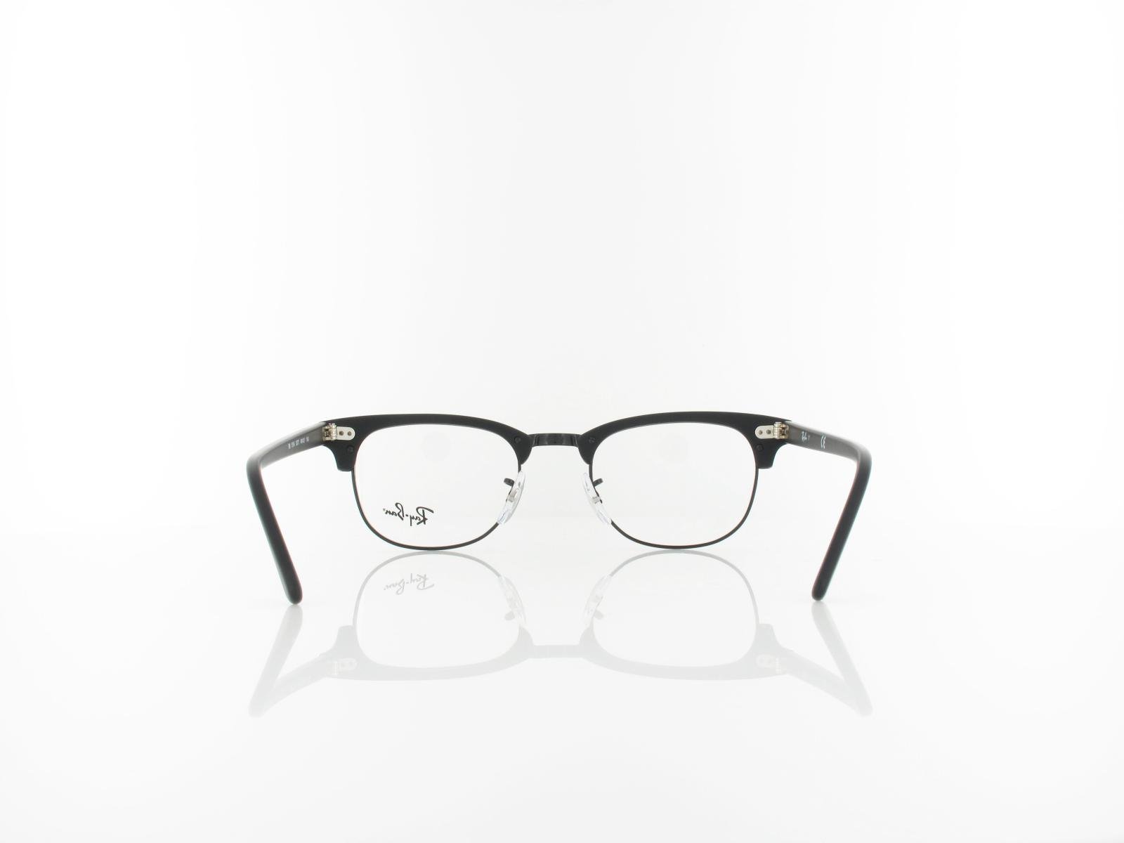 Ray Ban | Clubmaster RX5154 2077 49 | matte black