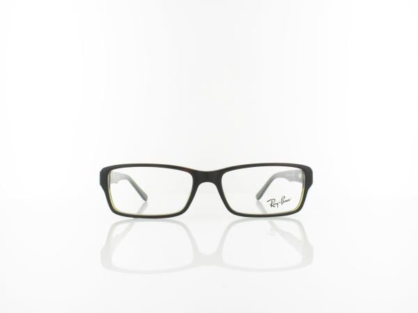 Ray Ban | RX5169 2383 52 | top havana on green transparent