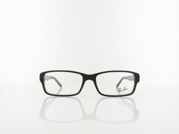 Ray Ban | RX5169 2383 54 | top havana on green transparent