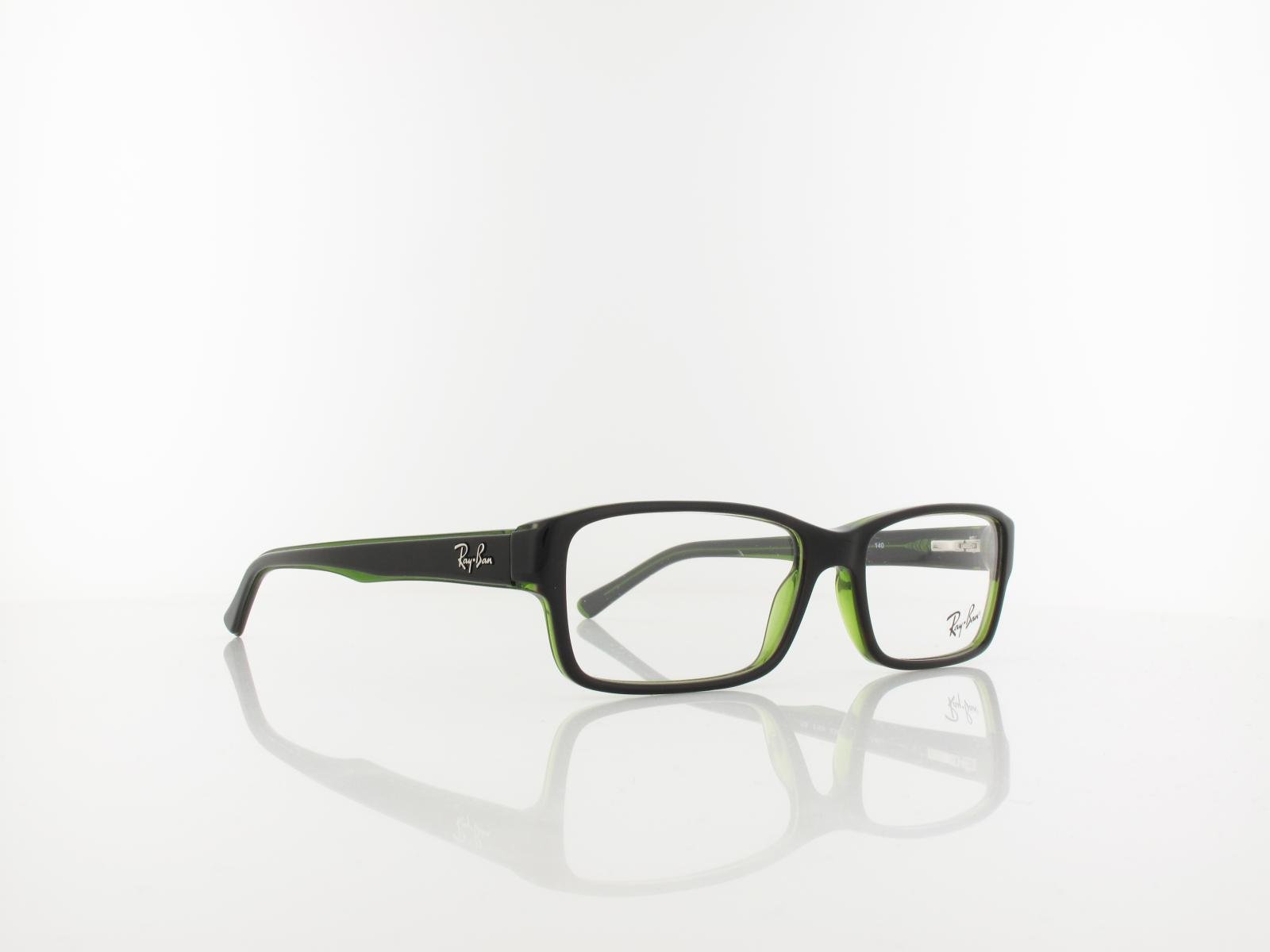 Ray Ban | RX5169 2383 54 | top havana on green transparent