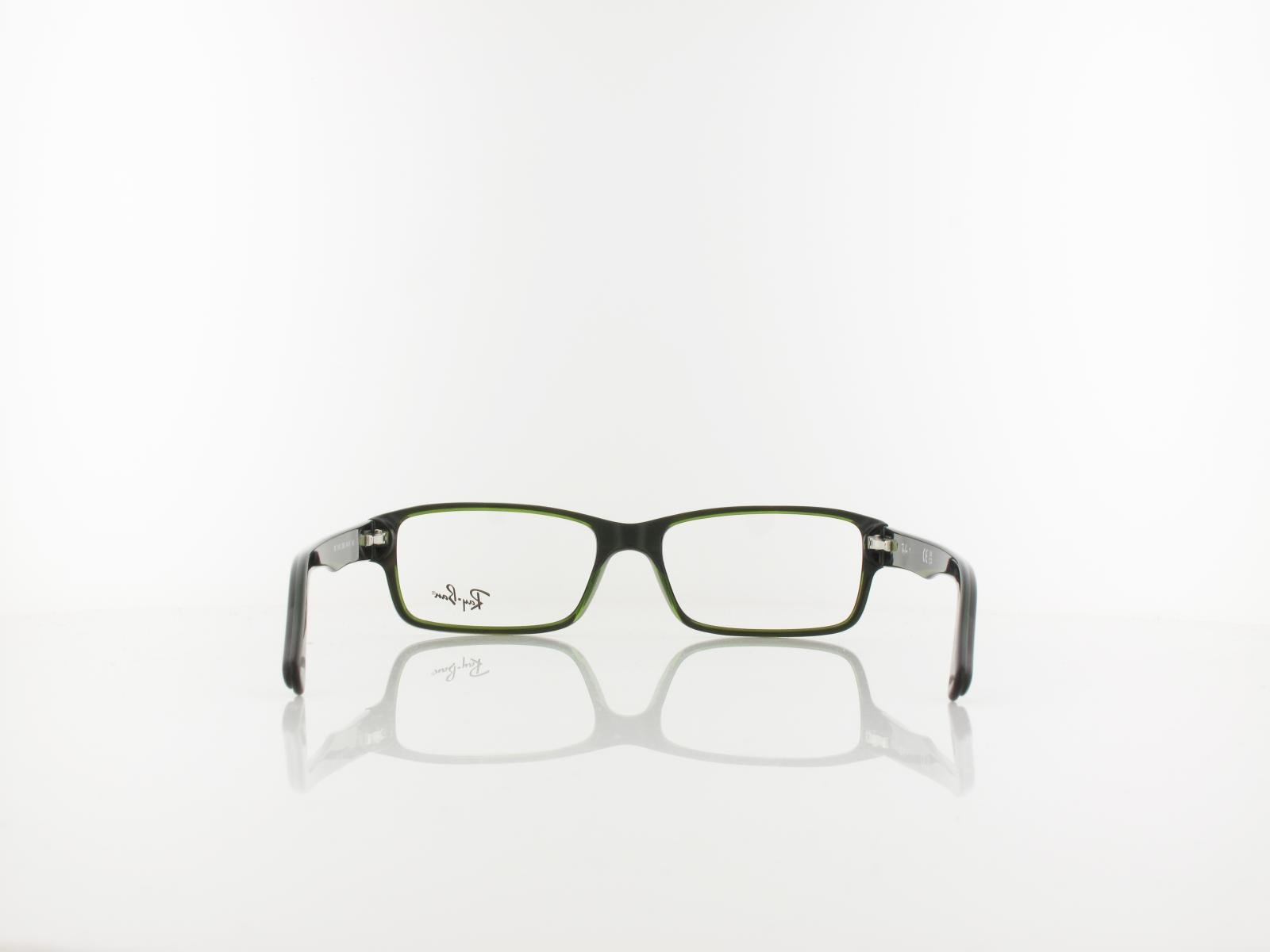 Ray Ban | RX5169 2383 54 | top havana on green transparent