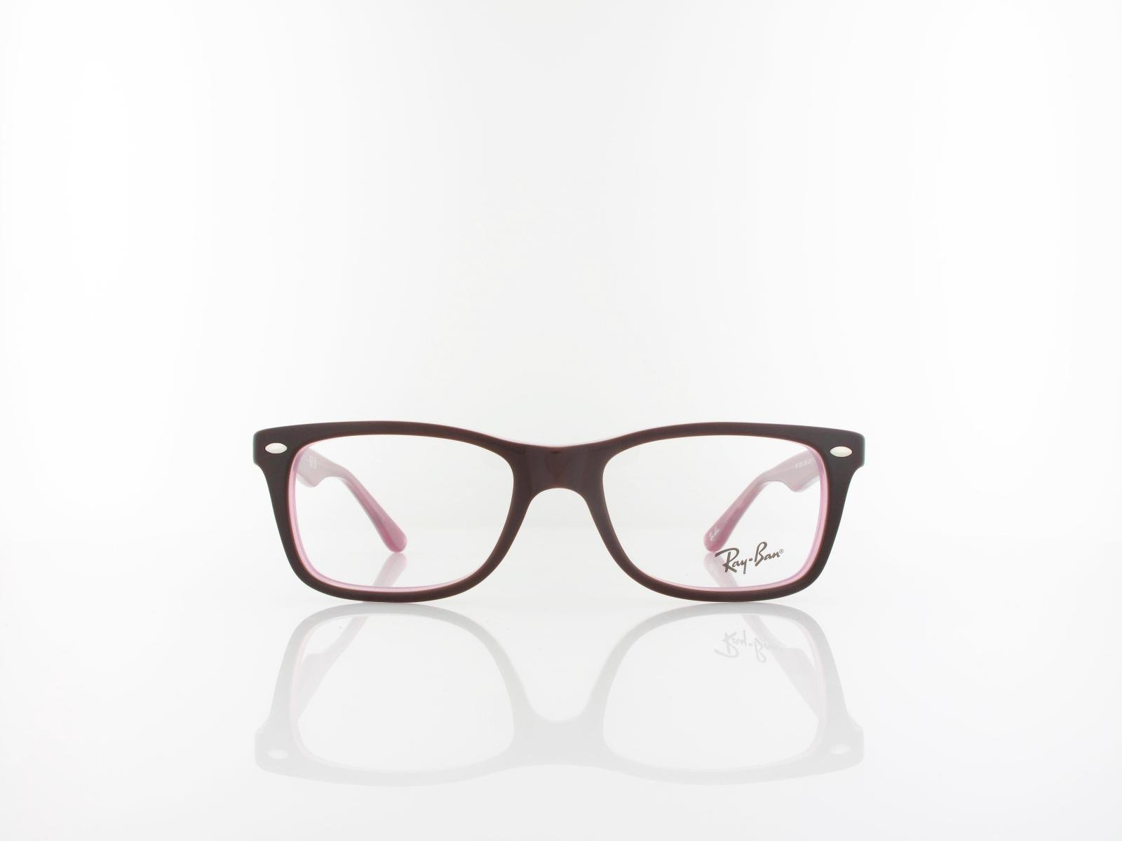 Ray Ban | RX5228 2126 50 | top brown on opal pink