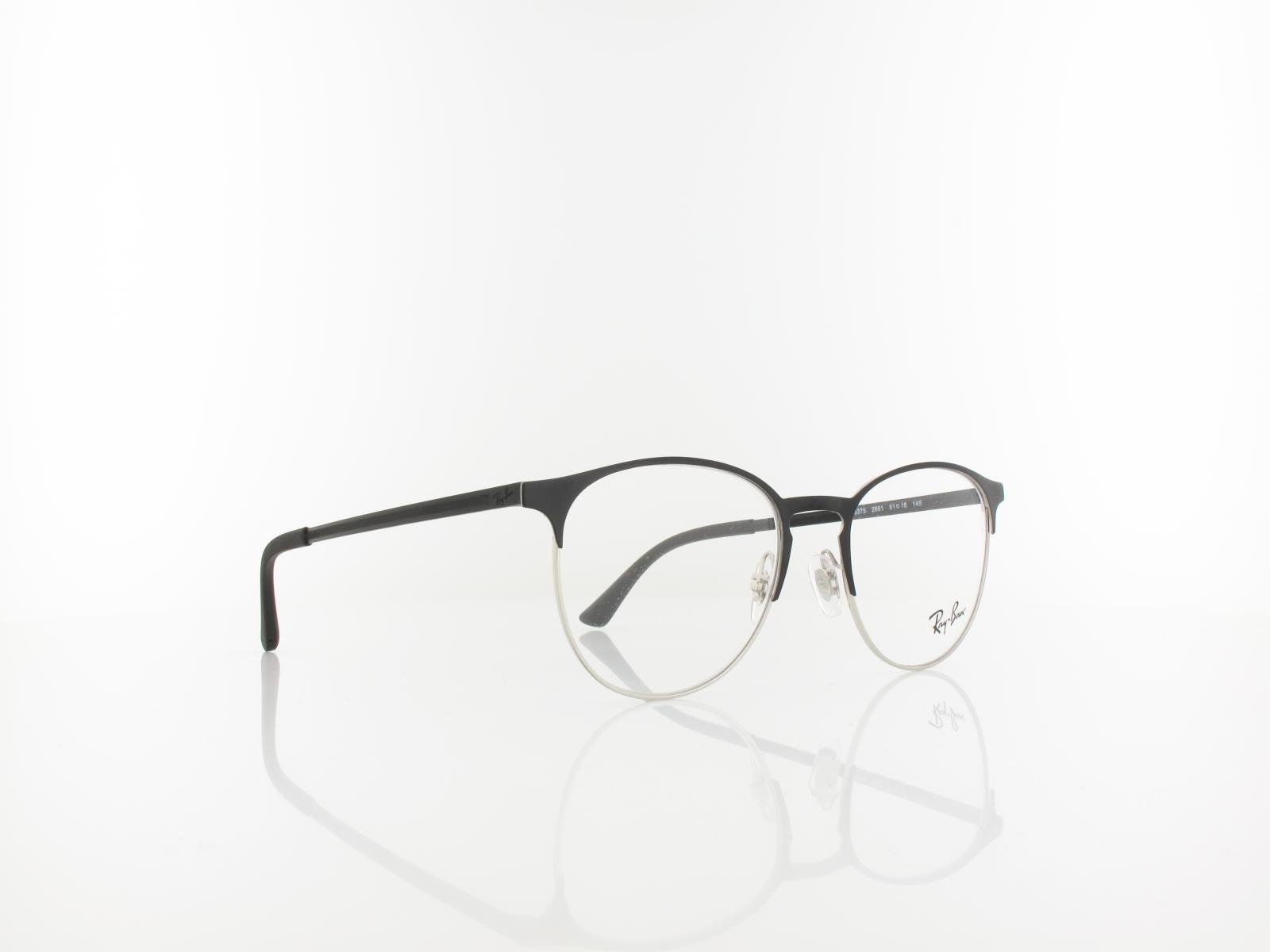 Ray Ban | RX6375 2861 51 | silver on top black