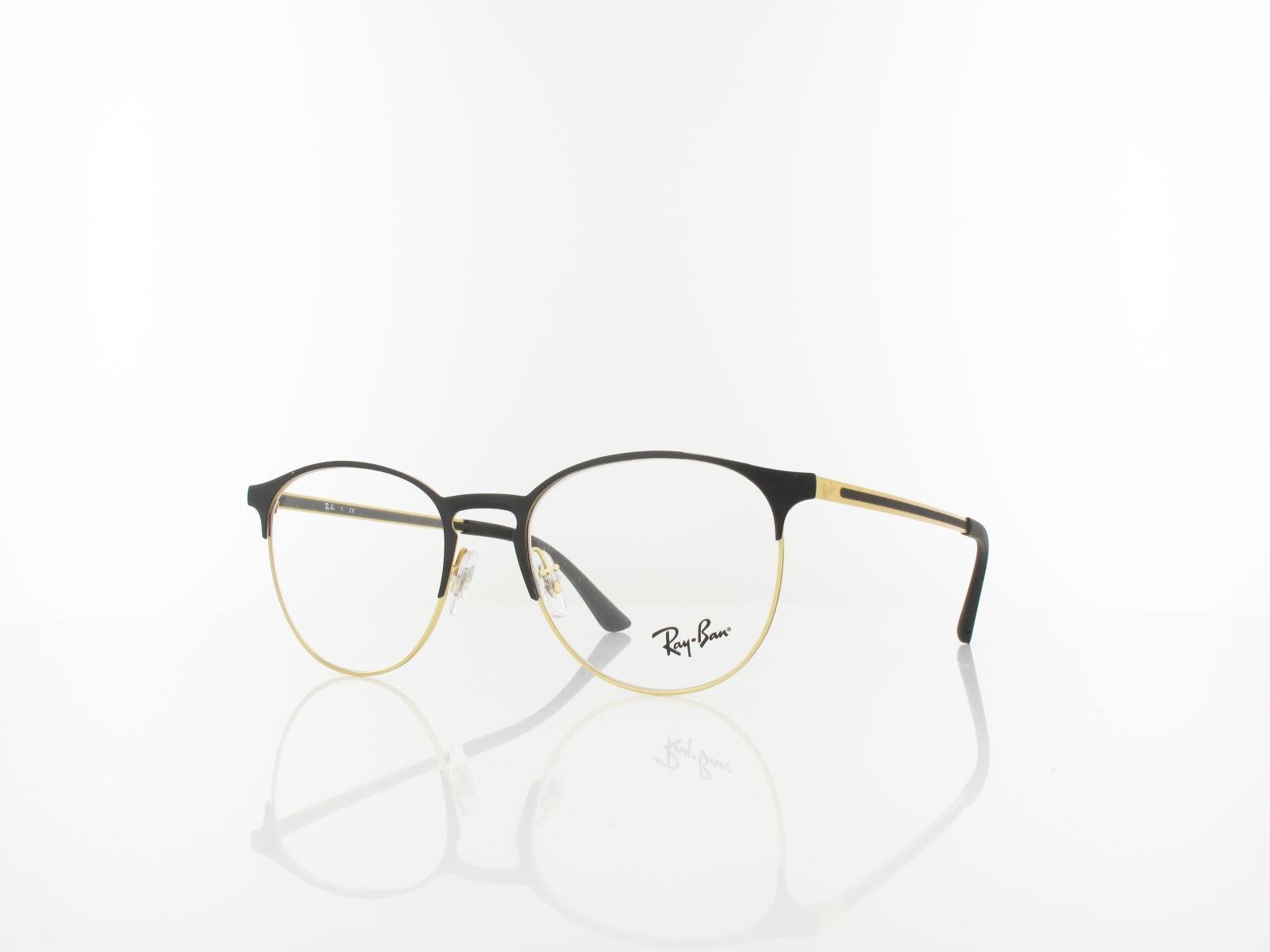 Ray Ban | RX6375 2890 51 | gold top in black