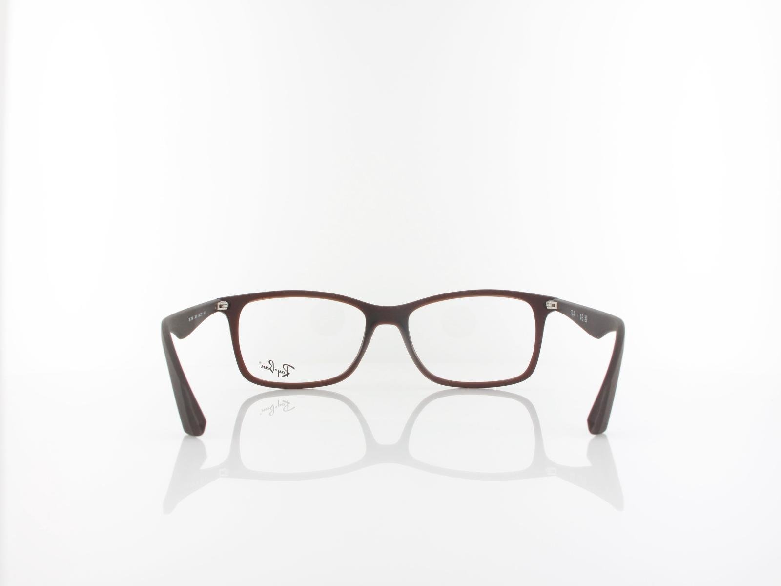 Ray Ban | RX7047 5451 56 | matte transparent brown