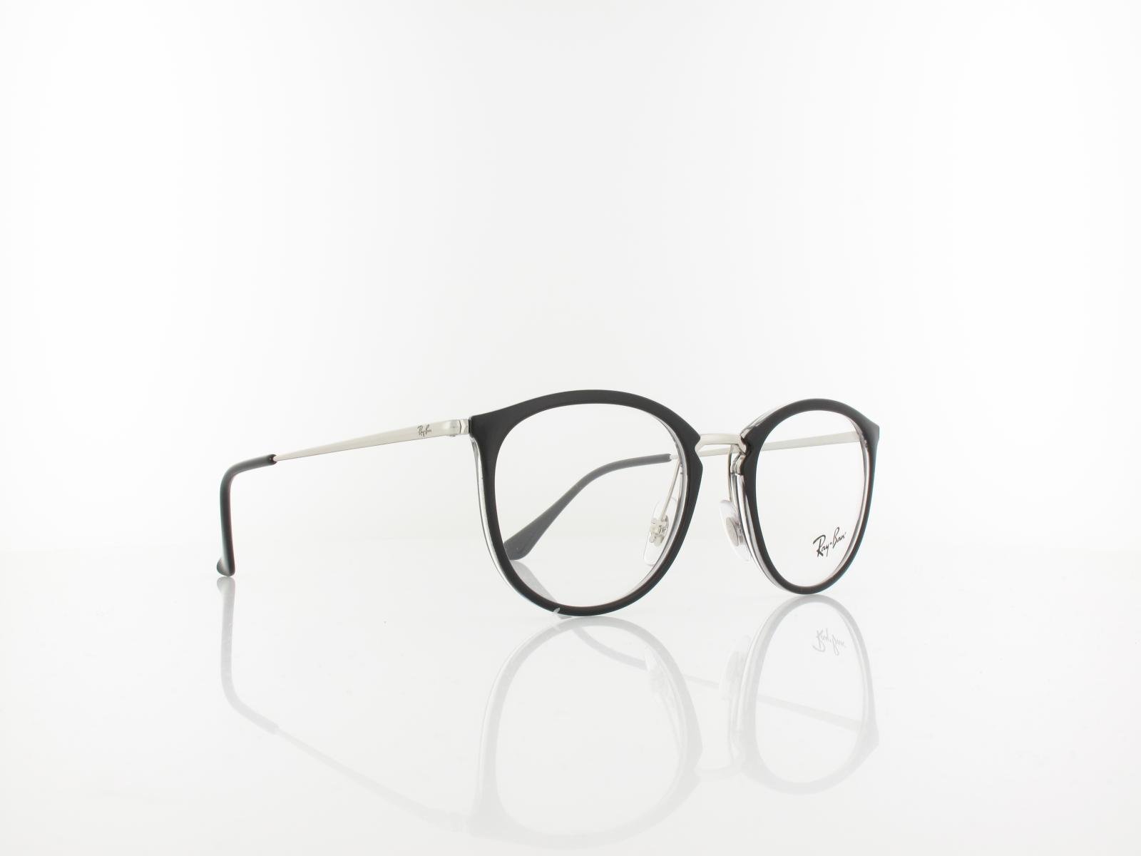 Ray Ban | RX7140 5852 49 | black on transparent