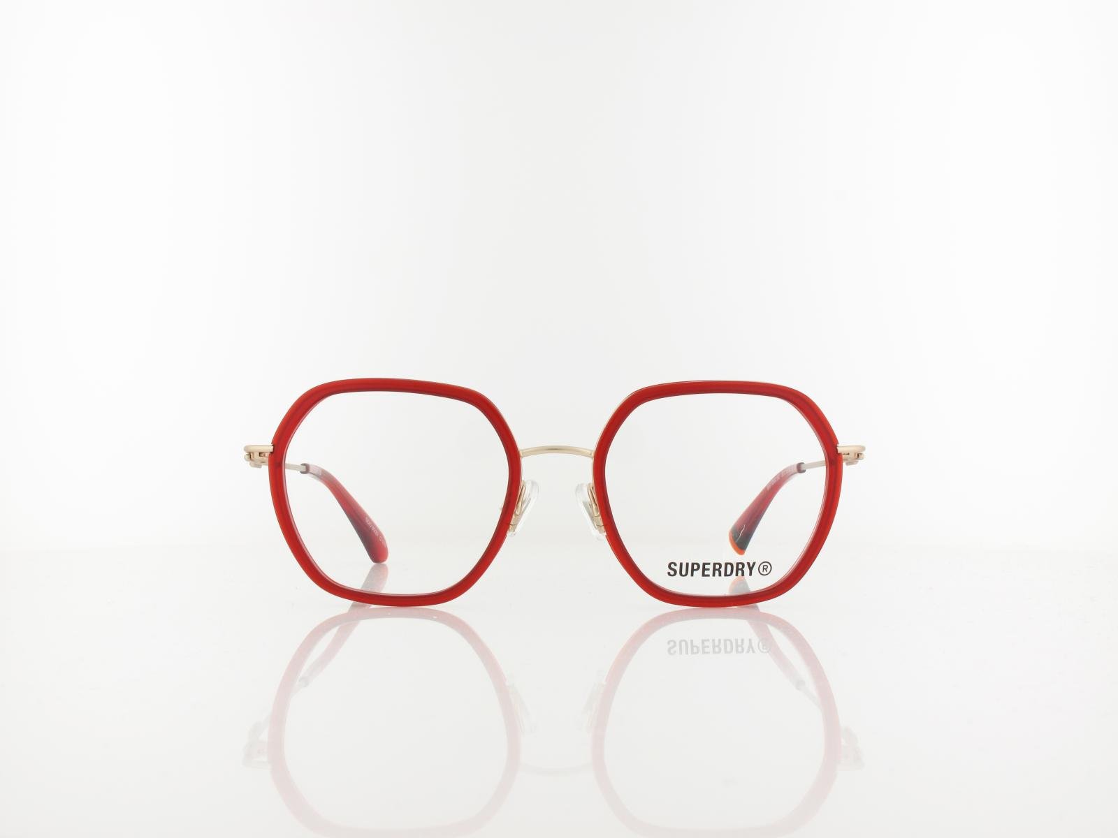 Superdry | 3032 163 50 | crystal red satin gold
