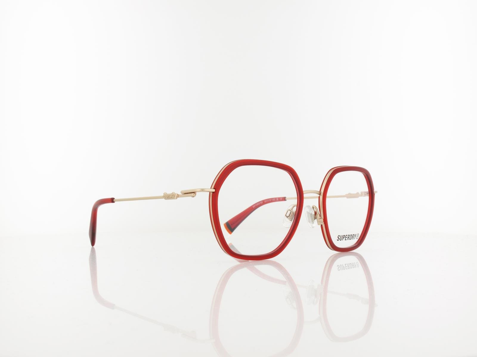 Superdry | 3032 163 50 | crystal red satin gold