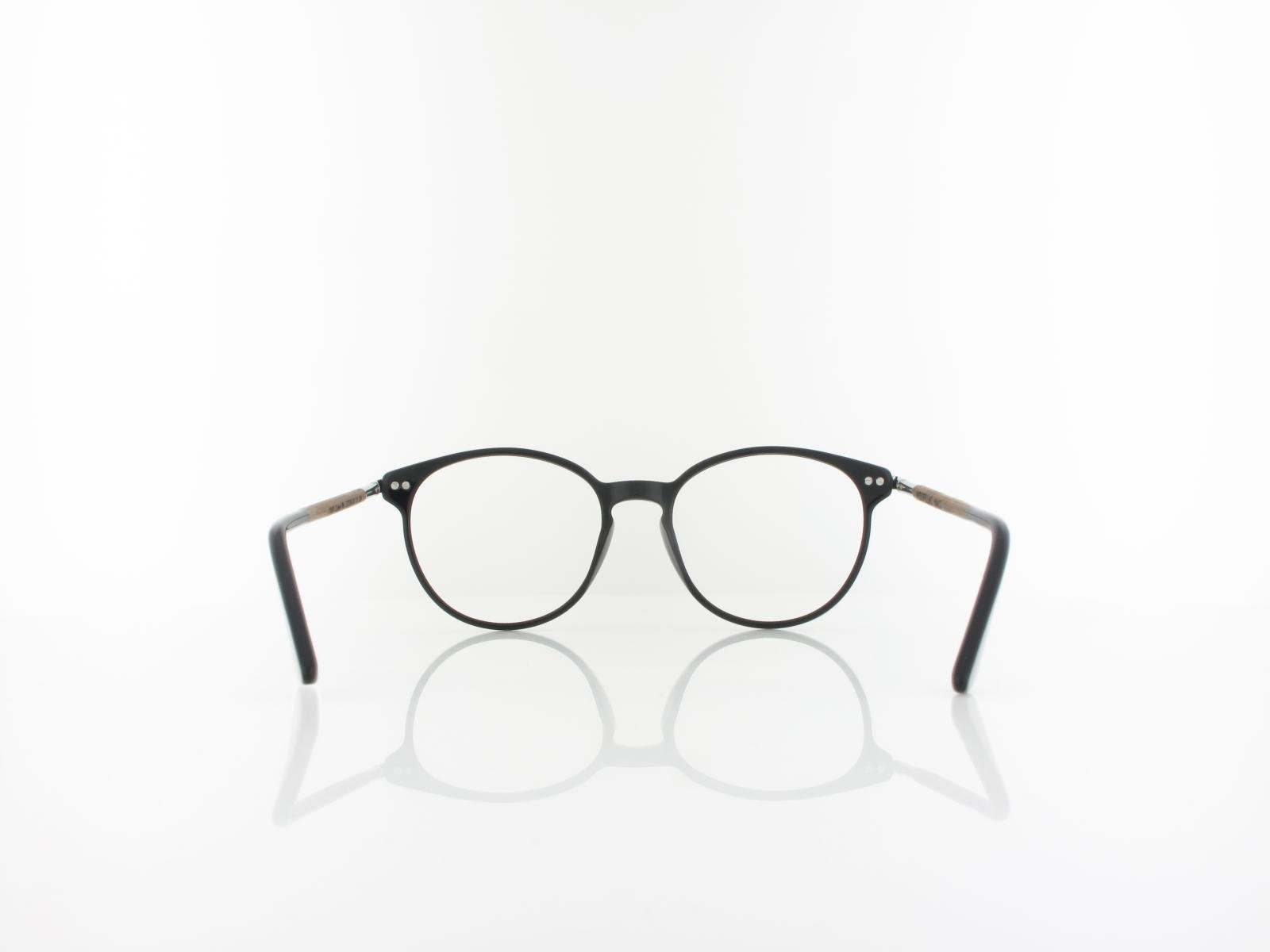 Wood Fellas | Halo Wood Acetate 11020 6990 52 | curled black