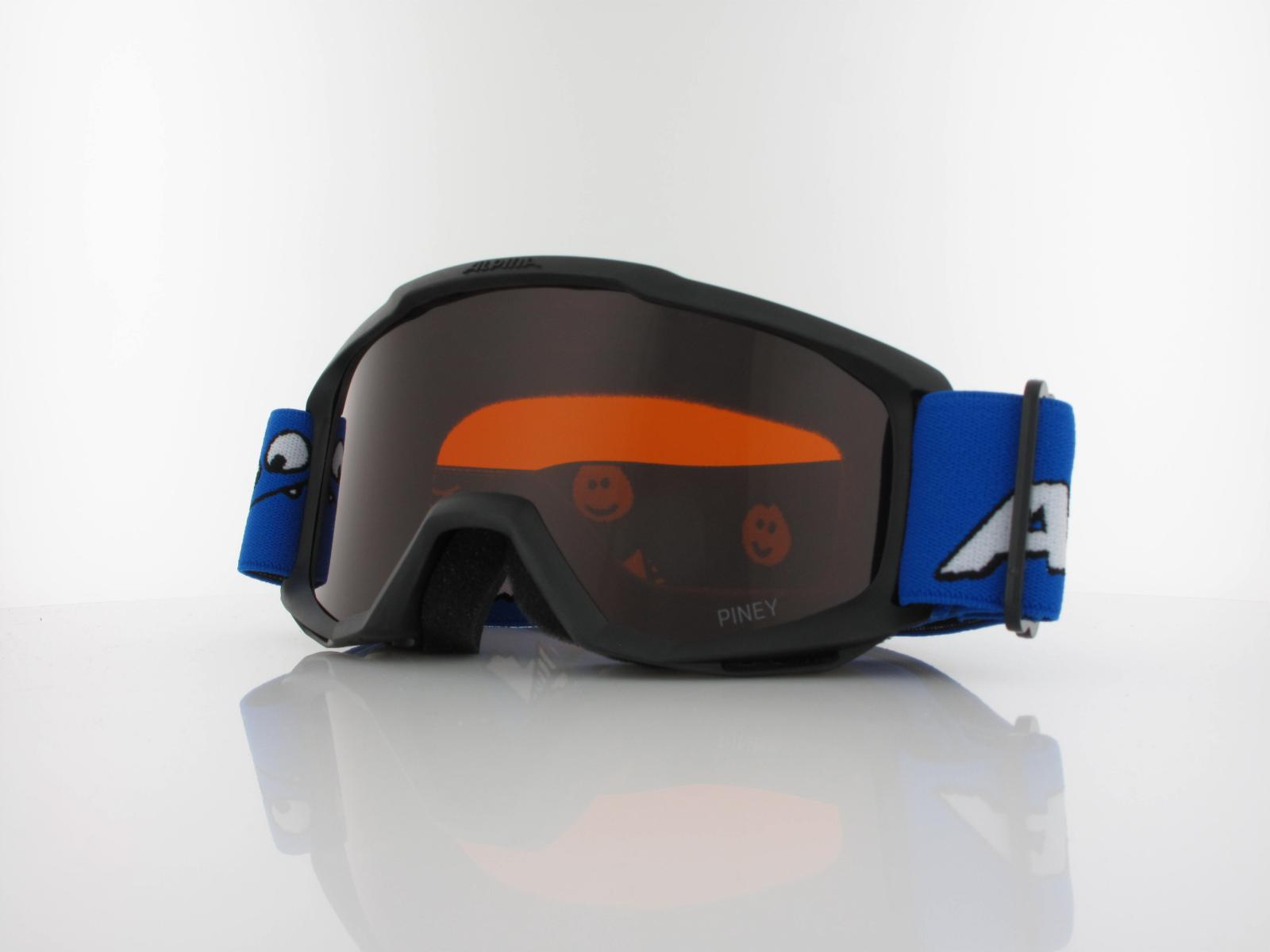 ALPINA | Piney A7268 434 | black-blue matt / orange
