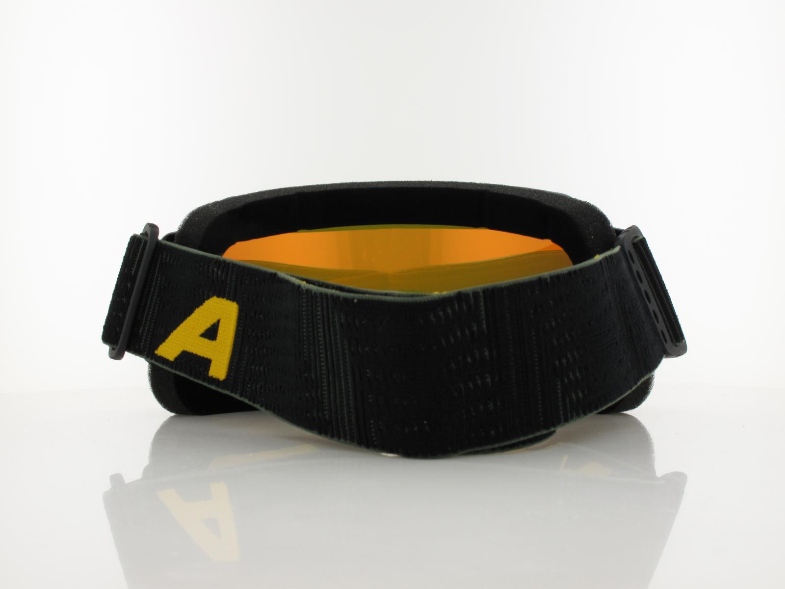ALPINA | BLACKCOMB A7288 832 | black yellow matt / Q-LITE red