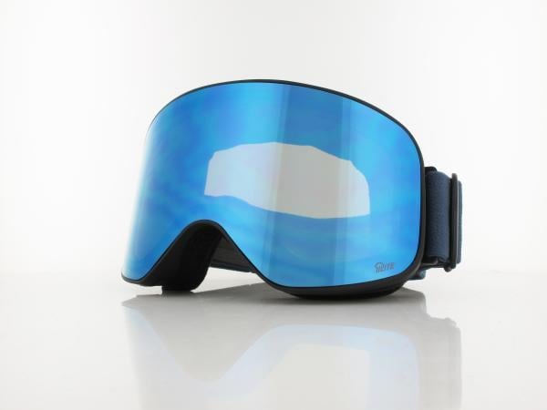 ALPINA | SLOPE A7293 882 | black dirtblue matt / Q-LITE blue