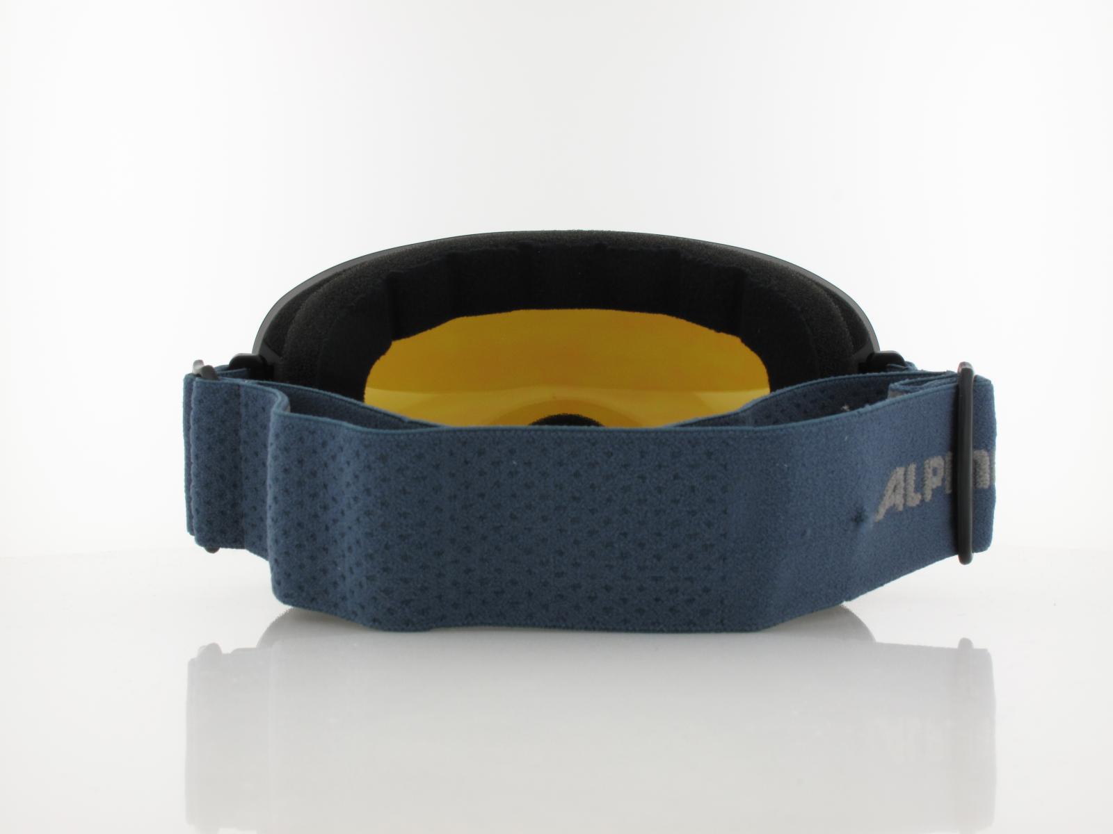 ALPINA | SLOPE A7293 882 | black dirtblue matt / Q-LITE blue