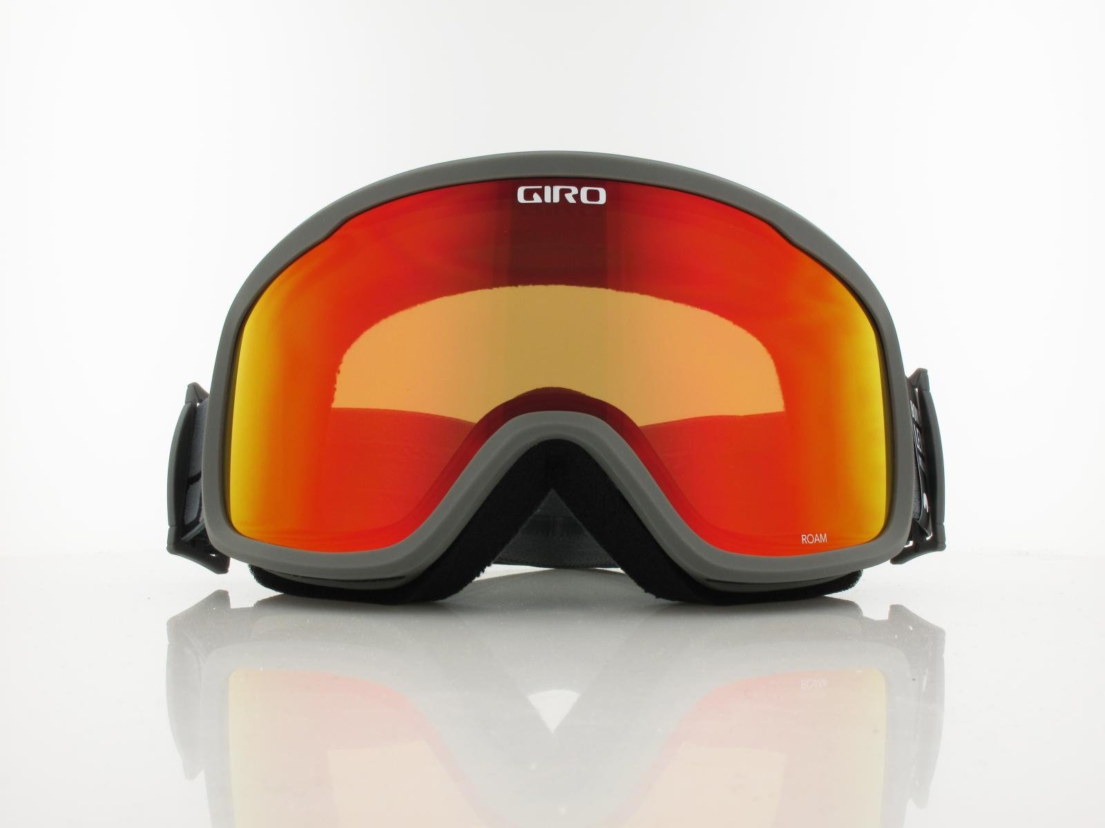 Giro | ROAM 002 | grey wordmark / amber scarlet - yellow