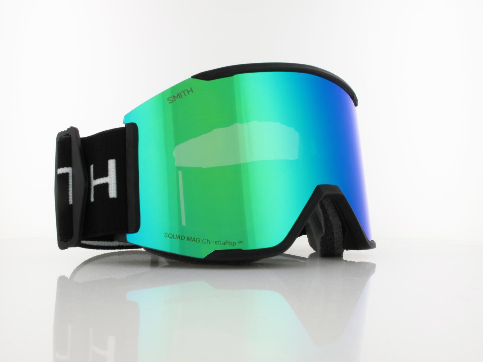 Smith | SQUAD MAG M00756 0JX99MK | black / chromapop sun green mirror - chromapop storm amber